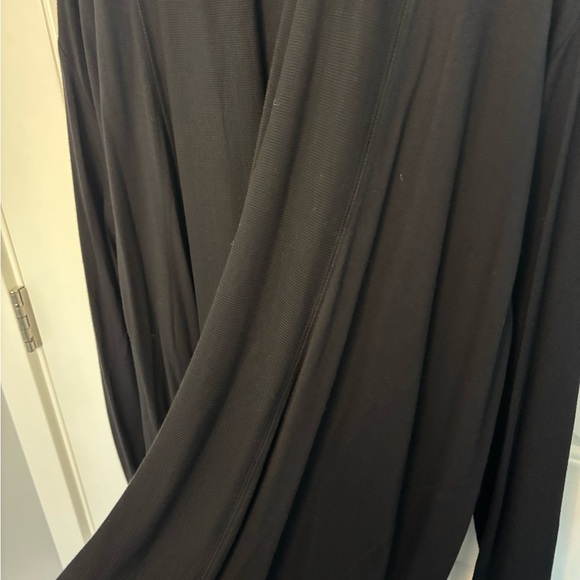 Athleta Black Open Front Cardigan Sweater - Picture 5 of 6